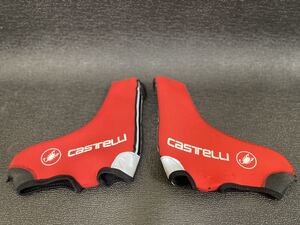 【Castelli / カステリ】冬用シューズカバー（S/Mサイズ 36-40）ロードバイク　レッド　2