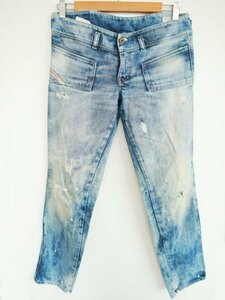 【送料込】DIESEL HUSHY ◇ パンツ ◇ レディース【6429820】ディーゼル M デニムブルー / 大人カジュアル ダメージ ヴィンテージ スキニー