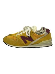 NEW BALANCE◆NEW BALANCE/ニューバランス/WL996SVD/ローカットスニーカー/イエロー/24cm