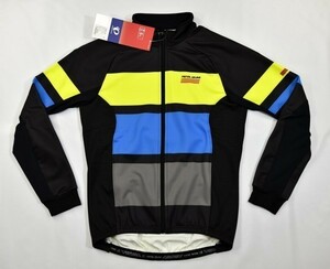 冬用防寒★PEARL IZUMI★パール・イズミ 3555-BL ウインドブレークプリントジャケット size:L