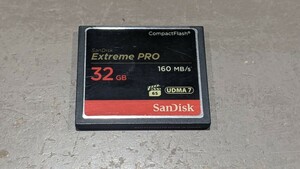 SanDisk　 サンディスク　 コンパクトフラッシュ　 CFカード　 Extreme PRO　32GB 160MB/s