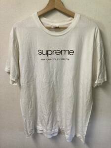 USA製00’s初期Supreme半袖 Tシャツ NYC M