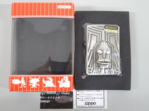 新品 未使用品 2007年製 ZIPPO ジッポ ウルトラマン 40th The Face DADA ダダ 立体 メタル貼り シルバー 銀 オイル ライター USA 円谷プロ