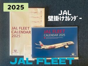 【新品】JAL　FLEET　2025　壁掛け　普通判　カレンダー　 JAL FLEET 2025年 カレンダー 　送料660　飛行機　ＪＡＬカレンダー 日本航空