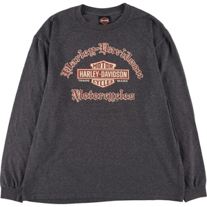 古着 ハーレーダビッドソン Harley-Davidson ロングTシャツ ロンT メンズXL /eaa432717