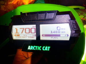 Arctic Cat 18 M8000 Mountain Cat ① メーター　実働　　マウンテンキャット　162 ES