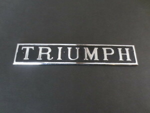 トライアンフ・TRIUMPH・ボンネットバッジ・グリルバッジ・希少品★TR３・TR４・TR５・MG・MINI・ロータス・レンジローバー・BMC・RAC