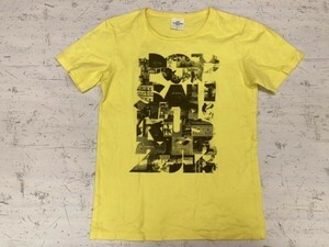 Mr.Children ミスターチルドレン POPSAURUS 2012 20周年 ライブ 邦楽 グッズ 半袖Tシャツ カットソー メンズ S 黄色