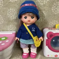 美品♪ メルちゃん　幼稚園　3点セット　本体　トイレ　洗濯機