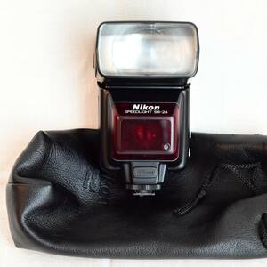 ☆Nikon SPEEDLIGHT SB-24　ニコン ストロボ フラッシュ スピードライト（送料無料）