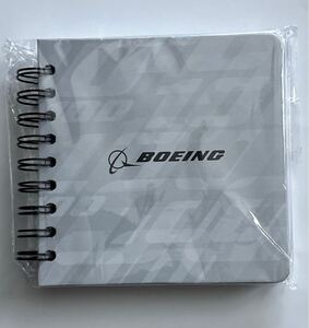 新品未使用　BOEING リングノート　横罫　ハードカバー　国内未発売　希少　飛行機好き　シアトルボーイング正規店購入