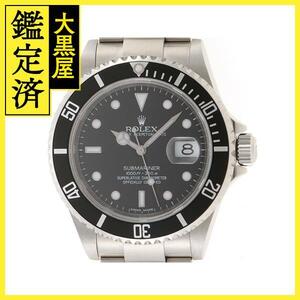 V番2010年7月　ROLEX　ロレックス　サブマリーナ　16610　SS　ブラック　自動巻き　メンズ　2148103656965【432】