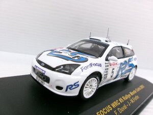 イクソ 1/43 フォード フォーカス WRC #5 モンテカルロラリー 2003 F.Duval (6144-415)