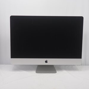 1円~Apple iMac Retina 5K 27インチ 2019 Core i9-9900K 3.6GHz/32GB/SSD121GB+HDD2TB/OS無/動作未確認【同梱不可】