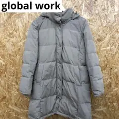 y241205-25 global work ダウンジャケット　L