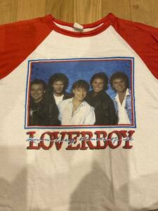 LOVERBOY TOUR Tシャツ USA製 86年 vintage ビンテージ