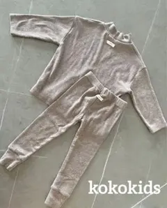 kokokids マシュマロ トップス レギンス セットアップ XS