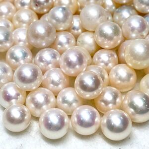 1円〜!!☆アコヤ本真珠おまとめ502ct☆j 100.4g 約7.0-8mm ルース 裸石 宝石 ジュエリー jewelry Pearl パール アコヤ 本真珠 w2つ10