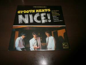 GYOGUN REND’S (ギョガンレンズ) / NICE! /LP/ガレージ/MAD3/ギターウルフ