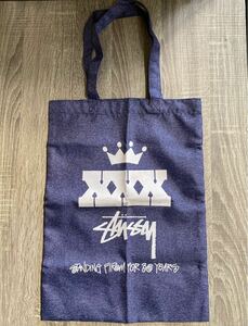 STUSSY ステューシー　デニム風トートバック　　とーわひ110603