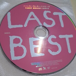 ジャンク品　FUNKY MONKEY BABYS　LAST BEST ディスク3のみ　