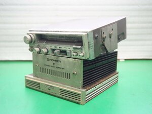 ☆【1F0611-40】 PIONEER パイオニア カセットデッキ KP-77G CAR STEREO 3点セット ジャンク