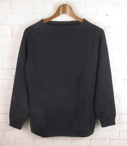 LFW15344 ANDERSEN-ANDERSEN アンデルセンアンデルセン CREWNECK ニット セーター XS 美品 ネイビー系