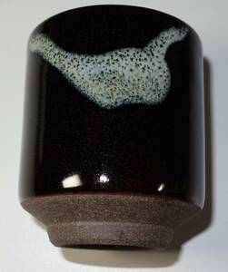 昭和期　海鼠釉　煎茶茶器　小石原焼