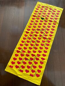 1円～　 X JAPAN hide LEMONeD Yellow Heart 【新品】スポーツタオル