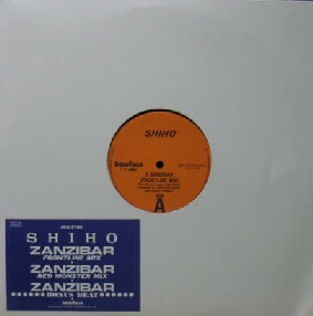 $ SHIHO / ZANZIBAR (GES-3785) シホ ザンジバル FRONTLINE MIX / RED MONSTER MIX マハラジャ麻布 定番 レコード (1988) 坂本志穂