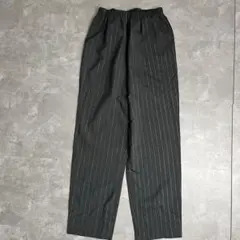 kira kira stripe wide tapered easy pants