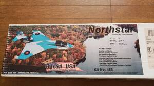 BALSA USA 製 North Star 水陸両用デルタ機 エンジン、サーボ付　バルサ組立キット 新品未組立品 