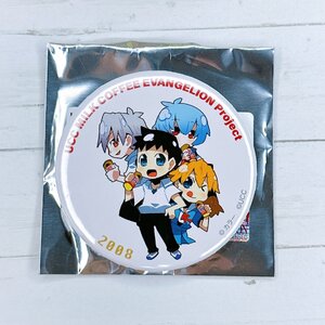 ☆ エヴァンゲリオン大博覧会 エヴァ博 UCC MILK COFFEE EVANGELION Project 歴代イラスト缶バッジ 2008 シンジ カヲル レイ アスカ ☆