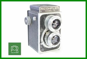 【同梱歓迎】実用■リコー RICOHFLEX MODEL VII 8cm F3.5■バルブのみ不良■6069