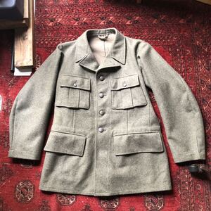 【デッドストック】スウェーデン軍 1940’s ウールジャケット 実寸36-38 程度◎ 完品 ヴィンテージ 30s 40s 50s 60s