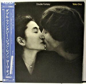 レア盤-国内オリジナル-帯★John Lennon & Yoko Ono - Double Fantasy[LP, 