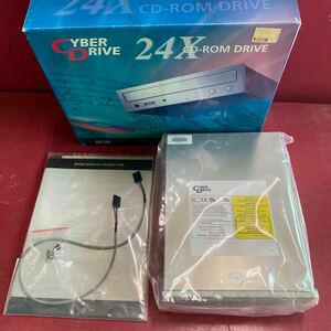 【1円スタート】　CD-ROM CYBER DRIVE 24X 未使用品　長期保管品　8-158