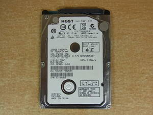 △B/838●HGST☆2.5インチHDD(ハードディスク)☆250GB SATA300 5400rpm☆HTS543225A7A384☆中古品