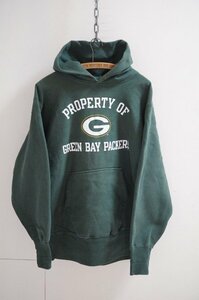 θ CHAMPION チャンピオン リバースウィーブ スウェットパーカ / PROPERTY OF GREEN BAY PACKERS 検ヴィンテージ