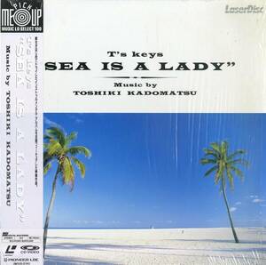 B00192375/LD/角松敏生「Ts Keys Sea Is a Lady」