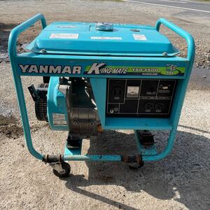 CP21 ヤンマー Model YSG3500 実働★動画あり★中古品 発電機 農くる 山口発