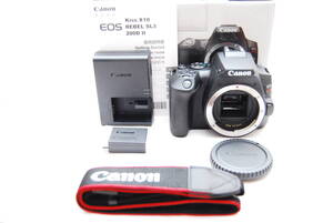 ★新品級　Canon EOS Kiss X10 ボディー ブラック EOSKISSX10　デジタル一眼レフカメラ キャノン★