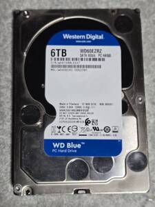 [中古」Western Digital製　WD60EZRZ　６TB