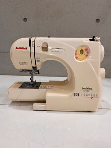 ★ JANOME ジャノメ Nuikiru N-788WT 電子ミシン MODEL 661型 本体のみ ハンドクラフト 手工芸 通電未確認 ジャンク出品 1121A