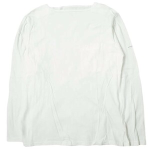 Engineered Garments エンジニアードガーメンツ Bask Shirt - Solid JERSEY バスクシャツ M WHITE ボートネック Tシャツ カットソー g16229