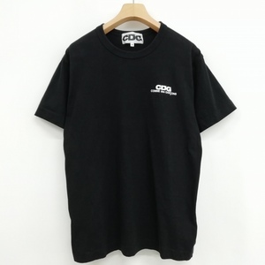 コムデギャルソン COMME des GARCONS AD2024 SZ-T029 CDG LOGO PRINT TEE ロゴプリント Tシャツ 半袖 M ブラック メンズ