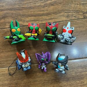 仮面ライダーオーズ等ミニフィギュア7個セット[個人出品]