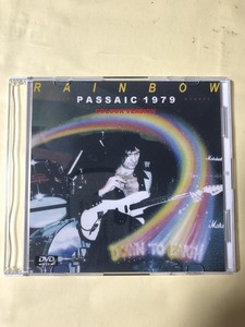 RAINBOW DVD VIDEO PASSAIC 1979 COULOR VERSION 1枚組　同梱可能