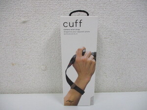 peak design ピークデザイン cuff カフ カメラリストストラップ CF-BL-3 ブラック 中古品 激安1円スタート