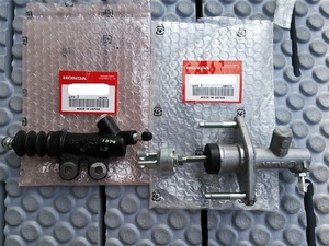 ★☆ホンダ純正 新品 インテグラ シリンダー ASSY３点セット クラッチマスターシリンダー スレーブ シール オルティア HONDA INTEGRA☆★